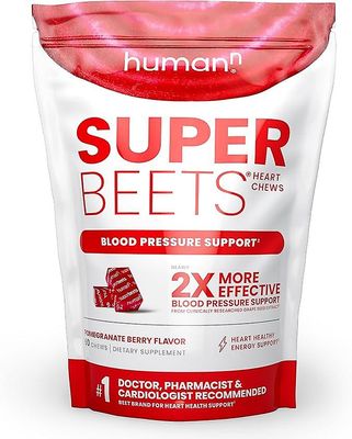 HumanN SuperBeets sydän pureskelee 60 laskea
