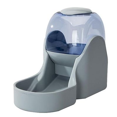 Handuo Plastic Bowl Hund Bowl Automatisk Feeder grå