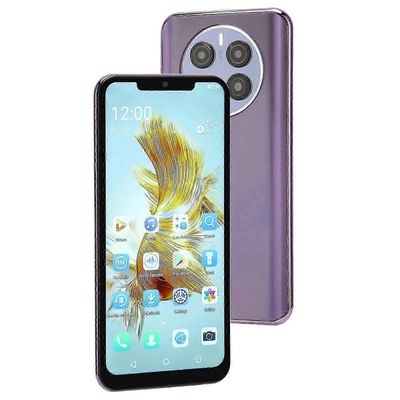 Mate50 Pro 6,5 tuuman älypuhelin 5g wifi Android 11 -matkapuhelimelle, jossa on 4 Gt 32 Gt Mt6582 Quad Core 5500ma 100240V US Plug violetti