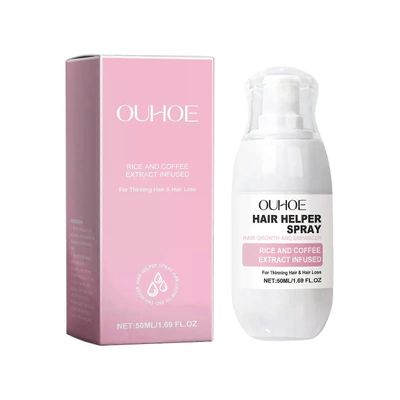 Hiusten uudelleenkasvu Rice Nutri Spray, Riisivesi Hiusten Kasvusuihke, Nutri Hair Growth Spray, Nutri Growth Spray vahvemmille ja terveemmille hiu...