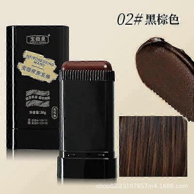 Turvallinen ja kätevä kampa hiusten väri, hiusten peitevoide kampaus hiukset, harmaat hiukset Musta ruskea