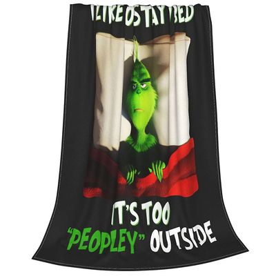 Eocici Grinch-peitto pehmeät kodikkaat lahjat Joulujuhlan makuuhuoneen sisustus 4