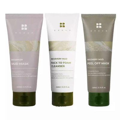 Recovery Mud Mask 110ml 10% puhtaalla "Boryeong" mutasyväpuhdistuksella Muta naamio 1 PCS