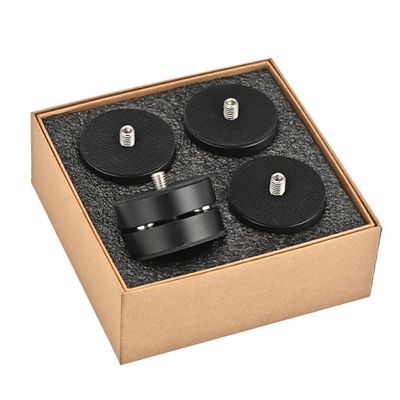 Tärinänvaimennusaineet kumimatot Kaiuttimet Piikit teräspehmusteella laitteen vakautta varten Kaiuttimet Eristystyyny Musta