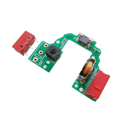 Mus Hot-swap Hovedkort Knappekort Micro Switch Erstatning for Logitech G Pro X Superlight Gaming Mouse Kailh GM Rød