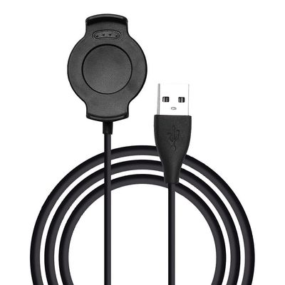 Kankanwo Huawei Watch 2 Smart Watchin lataustelakkalaturin kehto Usb-kaapelilla Musta