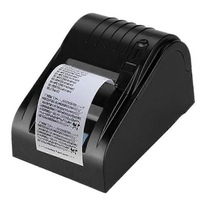 POS-5890T kannettava 90 mm / s lämpökuittitulostin, yhteensopiva ESC/POS-komento Musta