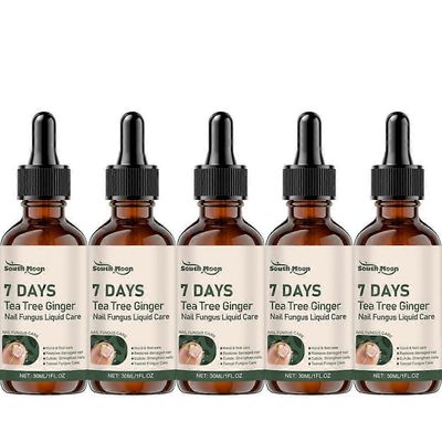 7 päivää teepuu inkivääri kynsisienihoidot ravitsevat vahvistavat kynnet neste terveempään kasvuun 5pcs