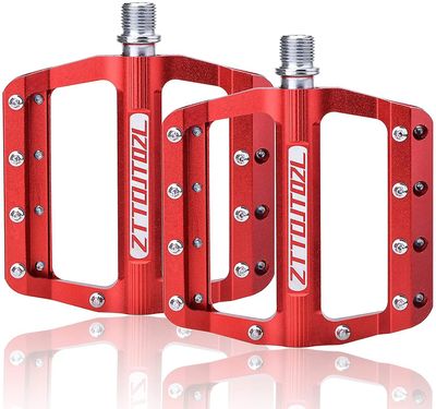 Linkrunning Letvægts MTB pedaler, aluminium cykelpedaler, universal skridsikker pedal, til MTB cykel Som vist As shown