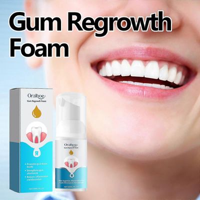 Ikenien kasvuvaahto, ikenien käsittelyvaahto, anti-inflammatorinen, ikenikudoksen uudistaminen ja korjaaminen, ikenien hoito vaahtovaahto, ikenien ...