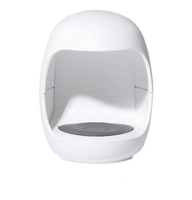 Coosilo Mini enkelt finger neglelampe, usb uv led neglelak lim negletørrer lampe hvid