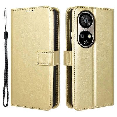 Ulefone Note 17 Pro -matkapuhelinkoteloille Anti-drop nahkainen lompakon kansi Monivärinen Gold