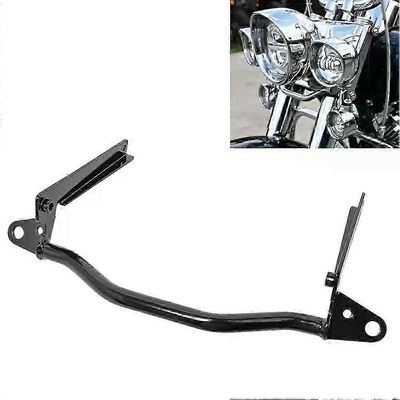 Moottoripyörän kiiltävä musta ohimenevä valopalkkikiinnitys vuosille 2002-2017 Harley Softail Classic Fatboy Flstf Heritage