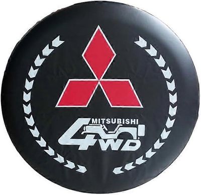 Automaattiset vararengassuojat Mitsubishi Pajero V73(V77) 2008-2011 vararengassuojaan, vedenpitävä, pölytiivis, 15-tuumainen