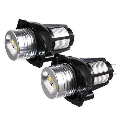 2x LED Angel Eye Halo Ring lyspære 20W for E90 E91 hvit