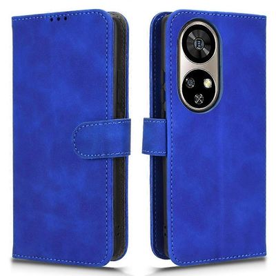 Ulefone Note 17 Pro Case Skin-Feel Wallet PU nahkainen puhelimen kansi Monivärinen Blue