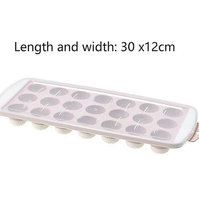 Silikone Ice Cube Forms Med Låg Cold Cube Maker Ice Ball Maker Whisky Ishockey Skimmel Chokolade Is Køkken Tilbehør