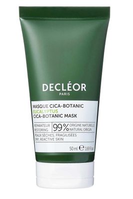 Decleor Cica kasvitieteellinen naamio palauttaa suojaavan 50ml eukalyptusta kuivalle, reaktiiviselle iholle