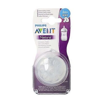 Philips Avent Natural Teat SCF043 / 27 2 units