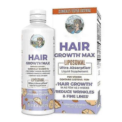 2025 1/2/3x 2025UUSI Mary Ruths naisten hiusten kasvu MAX lipsomaalinen lustrivalla (15.22 fl oz.) 1pcs