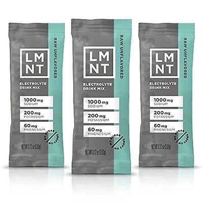Drink LMNT Lmnt sokerittomat elektrolyytit raaka maustamaton suola 30 tikkua