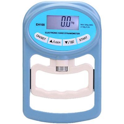 Håndholdt 120kg digital dynamometer gripstyrke måler automatisk fanger elektronisk gripestyrke