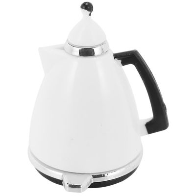 Mini Dollhouse Kettle Pot Miniatyyri Keittiö Vedenkeitin Lelu Pot Nuket Koristeet