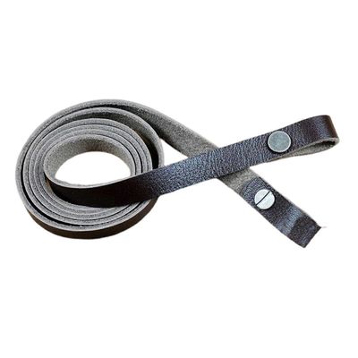 Aitoa nahkaa käsintehty kiikari DC-kamera olkapään kaulakotelon hihnasarja Ruskea