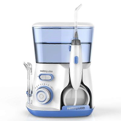 Vesipulssi V300 800ml suullinen kastelulaite hammaslankaa suuhygienia vesi hammaslankaa puhdistusaine EU Sininen