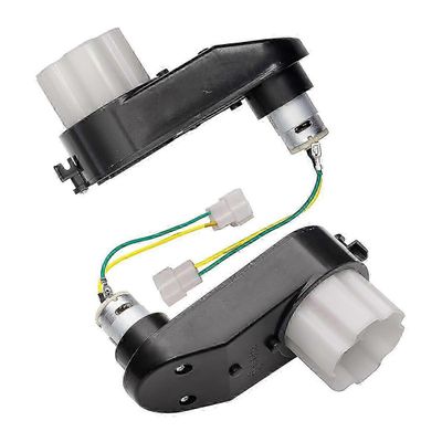 2kpl 12V RS390 16000RPM lasten ajovaihteisto tasavirtamoottorilla, 390 moottori vaihdelaatikolla lasten autoihin Musta