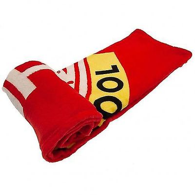 Liverpool FC Dette er Anfield Fleece Blanket Rød/hvit/gul One Size