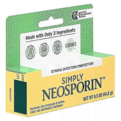 Neosporin Simply Formula -voide, 0,5 oz