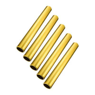 5x yleisurheilun viestipamput juoksukilpailukepit liukastumista estävät tarvikkeet 29cm yleisurheilu Kultaa