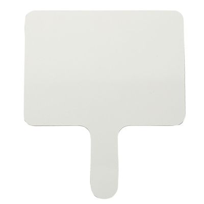 Kädessä pidettävä valkotaulu, kuivapyyhintälapio luokkahuonekäyttöön, kaksipuolinen Valkoinen 24.50X20.50X0.30CM