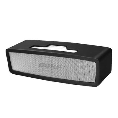 Unbrand beskyttende silikon etui deksel for Bose Soundlink Mini 1/2 Bluetooth høyttaler bærbar bæreveske - svart