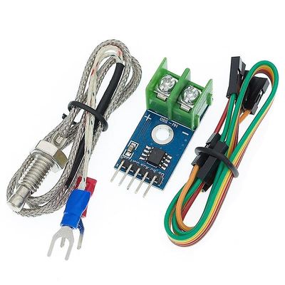 Kredsløbstilbehør i45 1pcs max6675 k-type termoelement temperatursensor temperatur 0-800 graders modul Max6675 med kabel