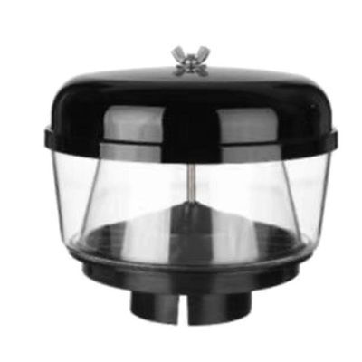 Universaali 3,5 tuuman sykloniilmansuodatin DONALDSON-snorkkelipään esipuhdistimelle imuilmavirta Sn Musta