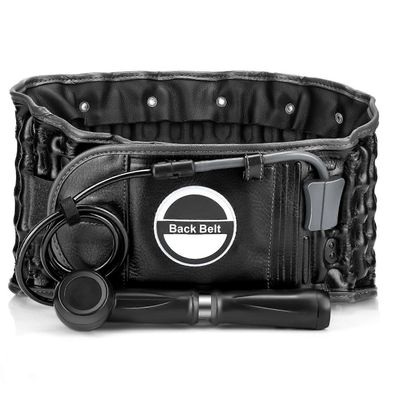 Dekompressioselkävyö Selkärangan ilmavetohihnan selkätuki ja lannerangan vetovyö edistävät lannerangan verenkiertoa musta