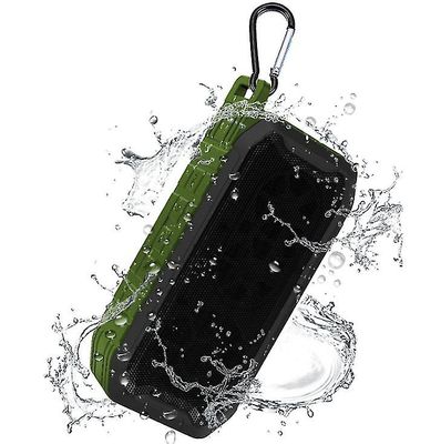 Coosilo Trådløse højttalere Udendørs Bluetooth Music Player Waterprof Smart grøn