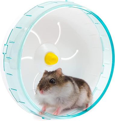 17.5cm (6.9 tommer) Silent Exercise Wheel for Hamster Kjæledyr Running Sports Jogging Silent Wheel Stort treningshjul for hamstere, gerbils eller mus