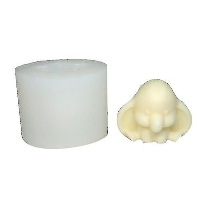 elefant formet diy såpe molds bar silisium stearinlys diy håndverk håndlaget såpe