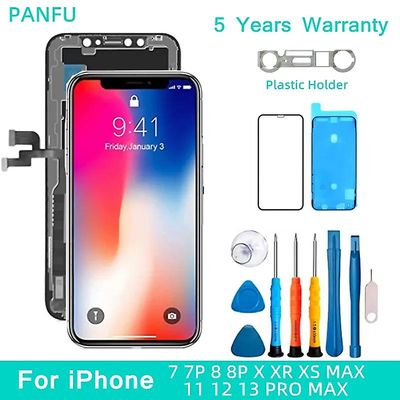 Uusi Oled-näyttö Iphone X Xr Xs Max 11 12 Pro Max LCD -näytölle iPhone 7 8 Plus X Xs 11 Incell Screen -tuki 3D Touch True Incell iPhone X: lle