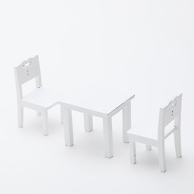 3 Piece sett med Children's Bord Og Stol Simulator Møbler