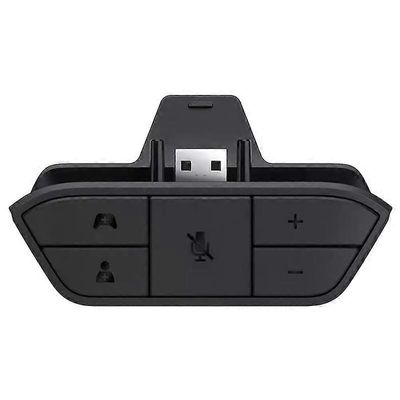 Stereokuulokemikrofonisovitin Xbox One/One S/Elite 1&2/Xbox Series X|S -ohjaimille, mikrofonikuulokesovitin Xbox One -ohjaimelle