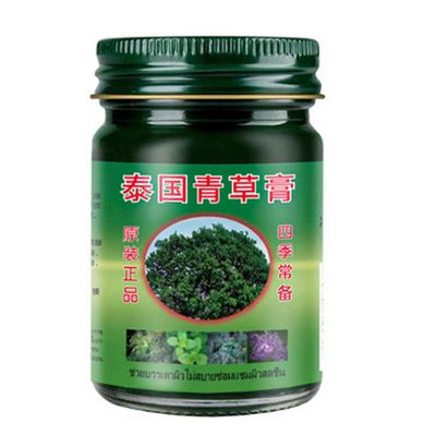 Terveydenhuollon tuotteet 50g thaihierontavoide vihreä yrttivoide