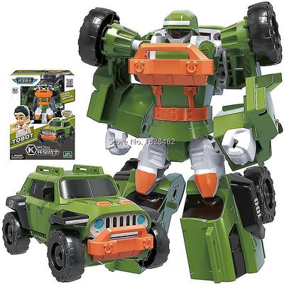Mini Tobot Transformation Robot Toys Korea Cartoon Brothers Anime Tobot Deformation Car Airplane Toys For Children Gift X Värilaatikon K kanssa