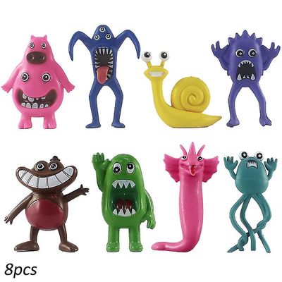 Zhenv 8pcs Garten Of Banban Toy Figurer Set, Horror Game Leker Action Figur Modell dukke gave til barn