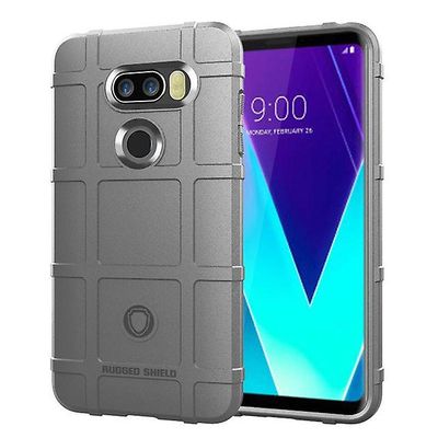 AIR Holdbart stødsikkert beskyttelsesskaletui til LG V30S ThinQ - grå