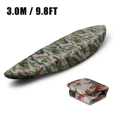 Universal Kajak Cover Kanobåd Vandtæt Uv-resistent kajakdæksel Camouflage 1 3m