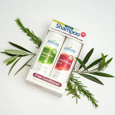 Salcura shampoo anti-kløe &; gratis balsam anti-kløe pakke 2 x